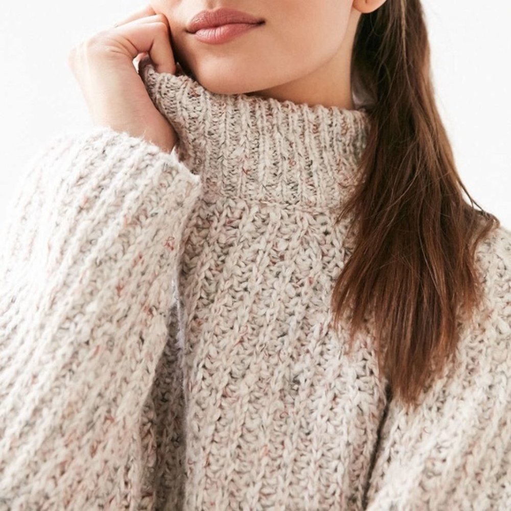 silence + noise chunky knit sweater - Picture 2 of 11